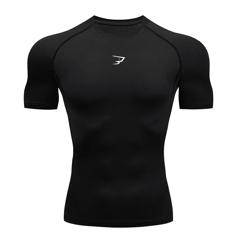Gym  & Running Compression T-shirt Short Sleeve