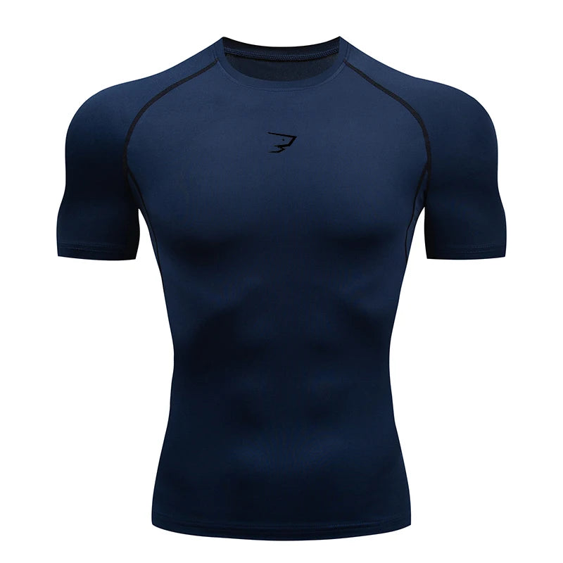 Gym  & Running Compression T-shirt Short Sleeve